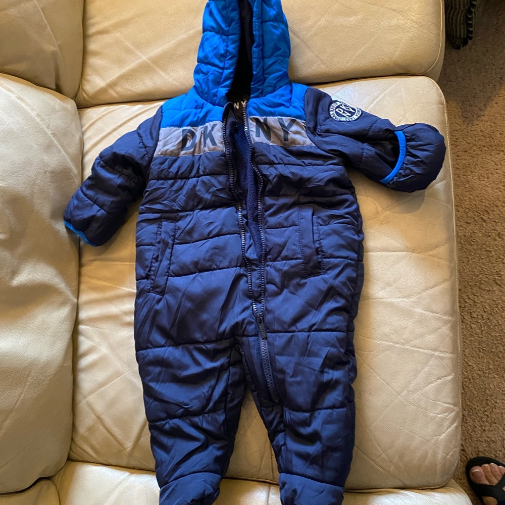Boys DKNY Infant Snowduit - size 6-9 months